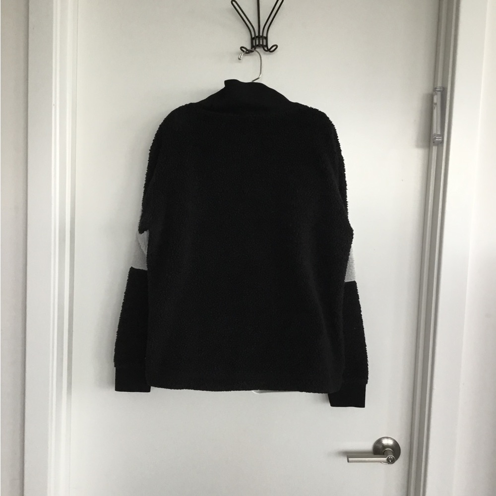 Bebe Sport 1/4 Zip Pullover Sweatshirt Size Large $30 - Picture 4 of 10